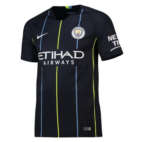 Thailande Maillot Football Manchester City Exterieur 2018-19 Bleu